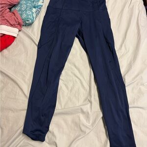 Women's Navy Leggings